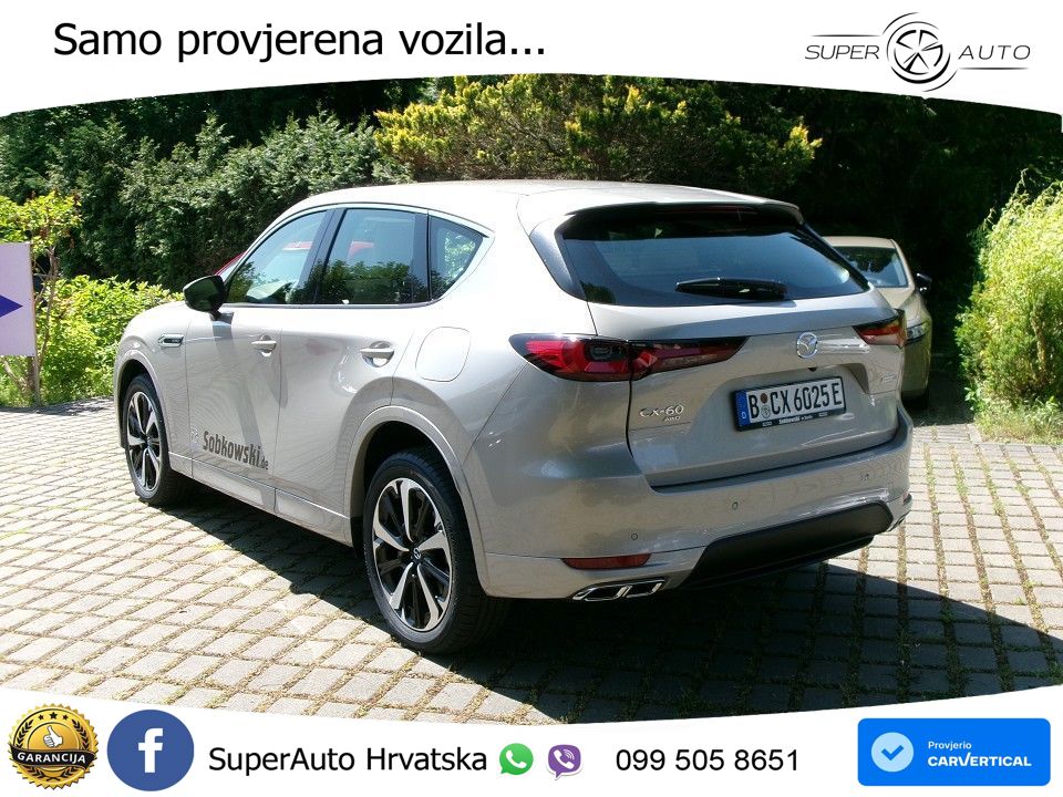 Mazda CX-60 2.5 e-Skyactiv (328 KS) AWD Automatic MATRIX+GR SJED+KAM