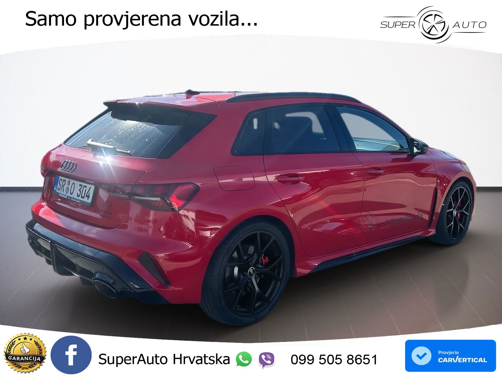 Audi RS3 Sportback 2.5 TFSI (400 KS) quattro S tronic LED+GR SJED+ACC