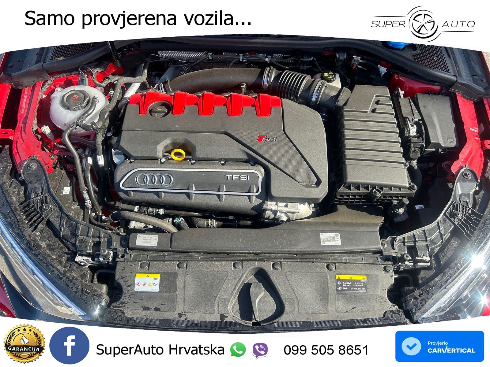 Audi RS3 Sportback 2.5 TFSI (400 KS) quattro S tronic LED+GR SJED+ACC