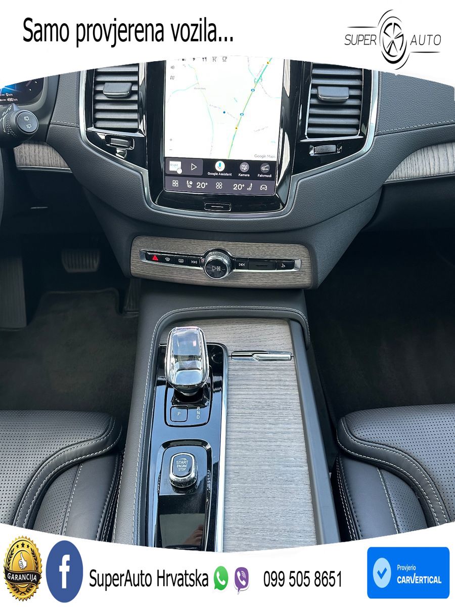 Volvo XC90 2.0 T8 AWD Automatic ACC+HEAD+4xGR SJED+360+PANO