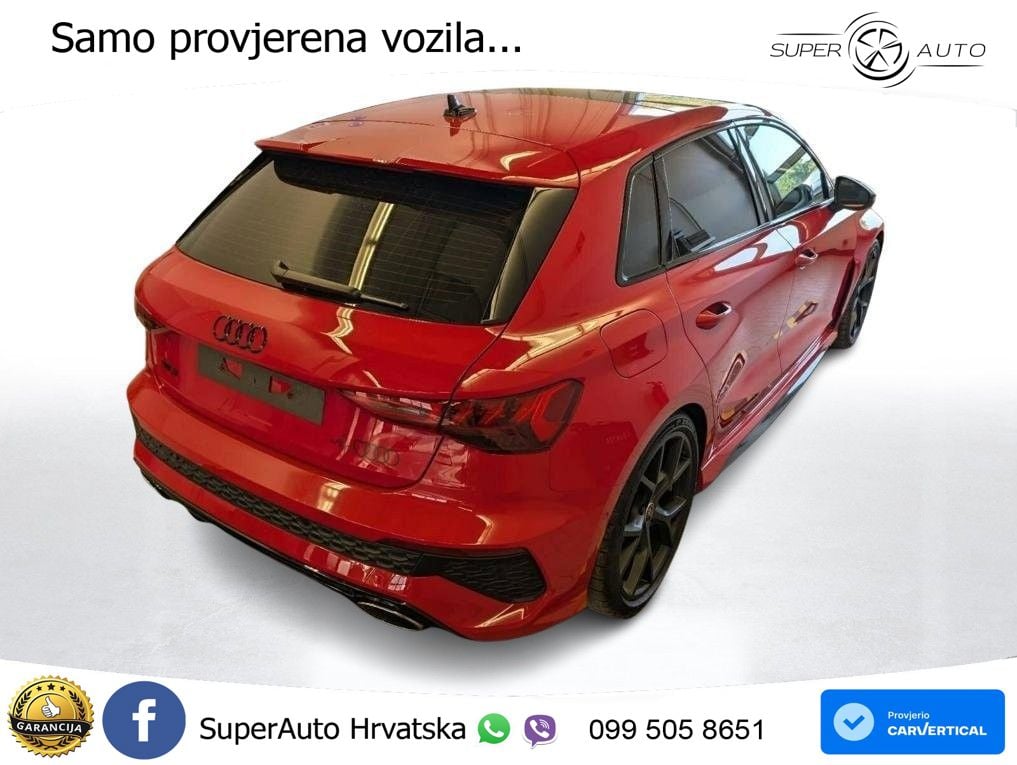 Audi RS3 Sedan 2.5 TFSI (400 KS) quattro S tronic LED+GR SJED+ACC