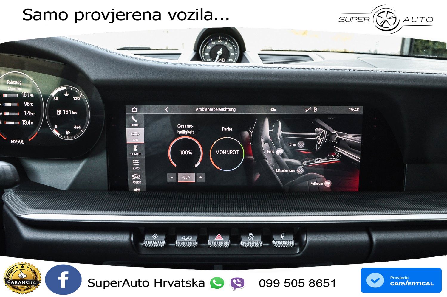 Porsche 911 Carrera S 3.0 (450 KS) PDK LED+GR SJED+ACC