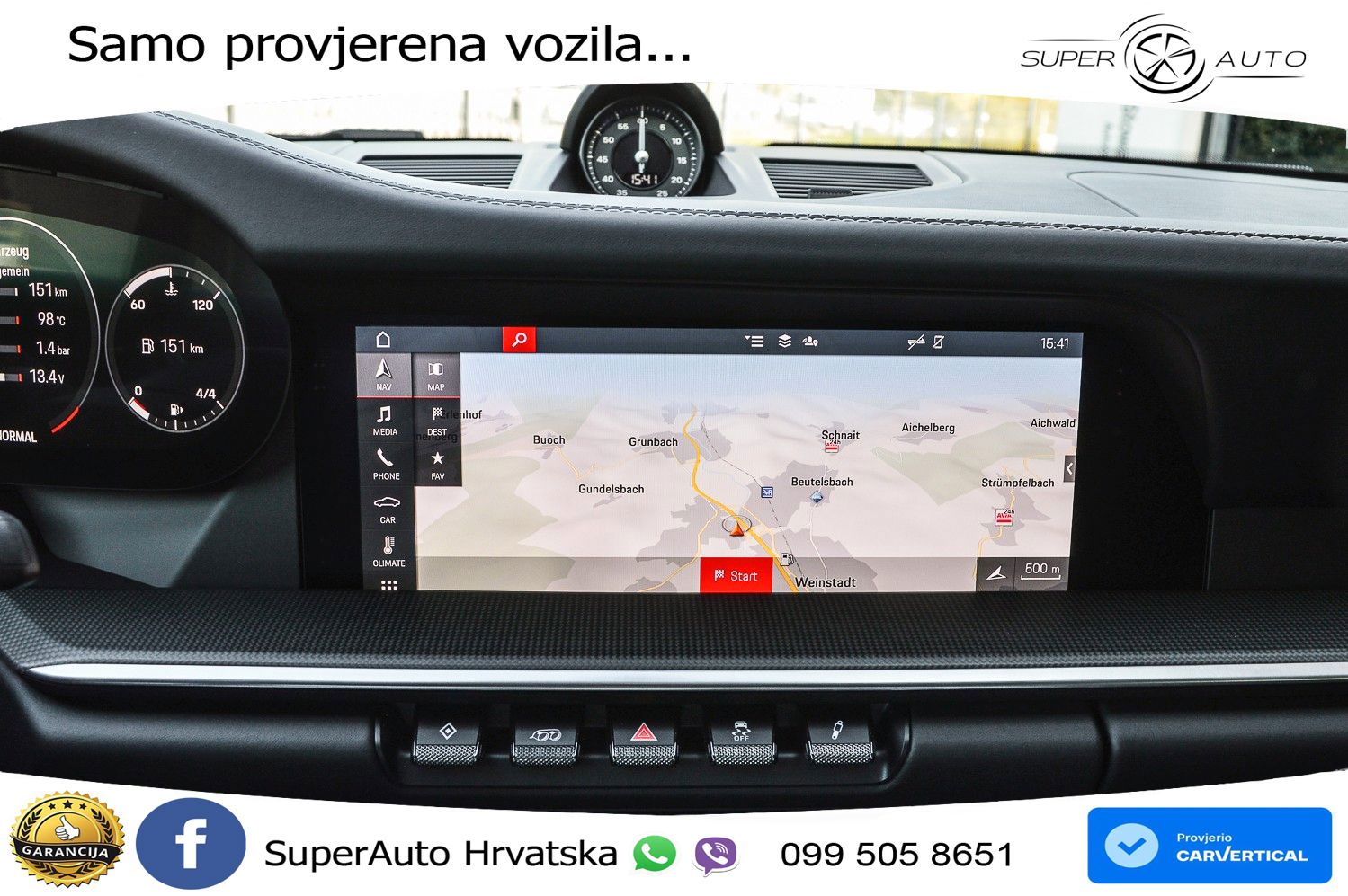Porsche 911 Carrera S 3.0 (450 KS) PDK LED+GR SJED+ACC