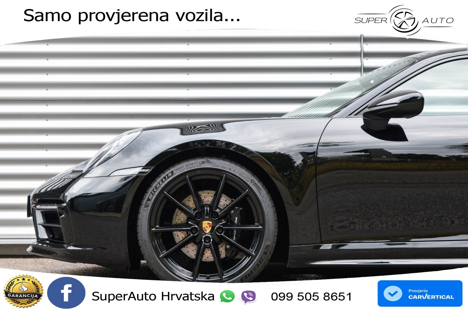 Porsche 911 Carrera S 3.0 (450 KS) PDK LED+GR SJED+ACC