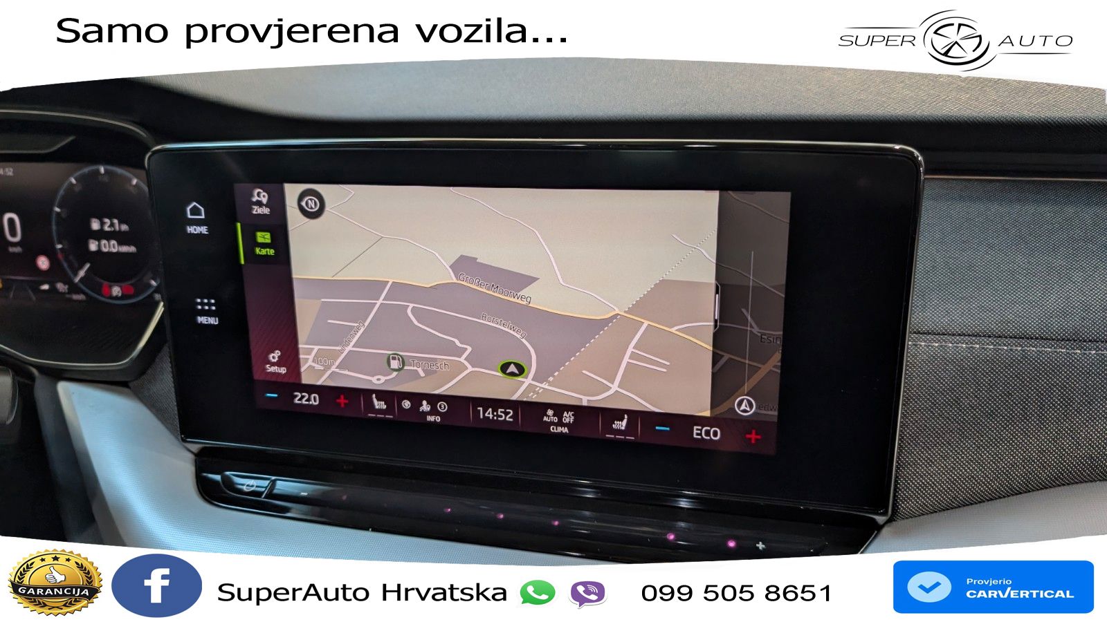 Škoda Octavia Combi iV 1.4 TSI (204 KS) DSG LED+GR SJED+ACC