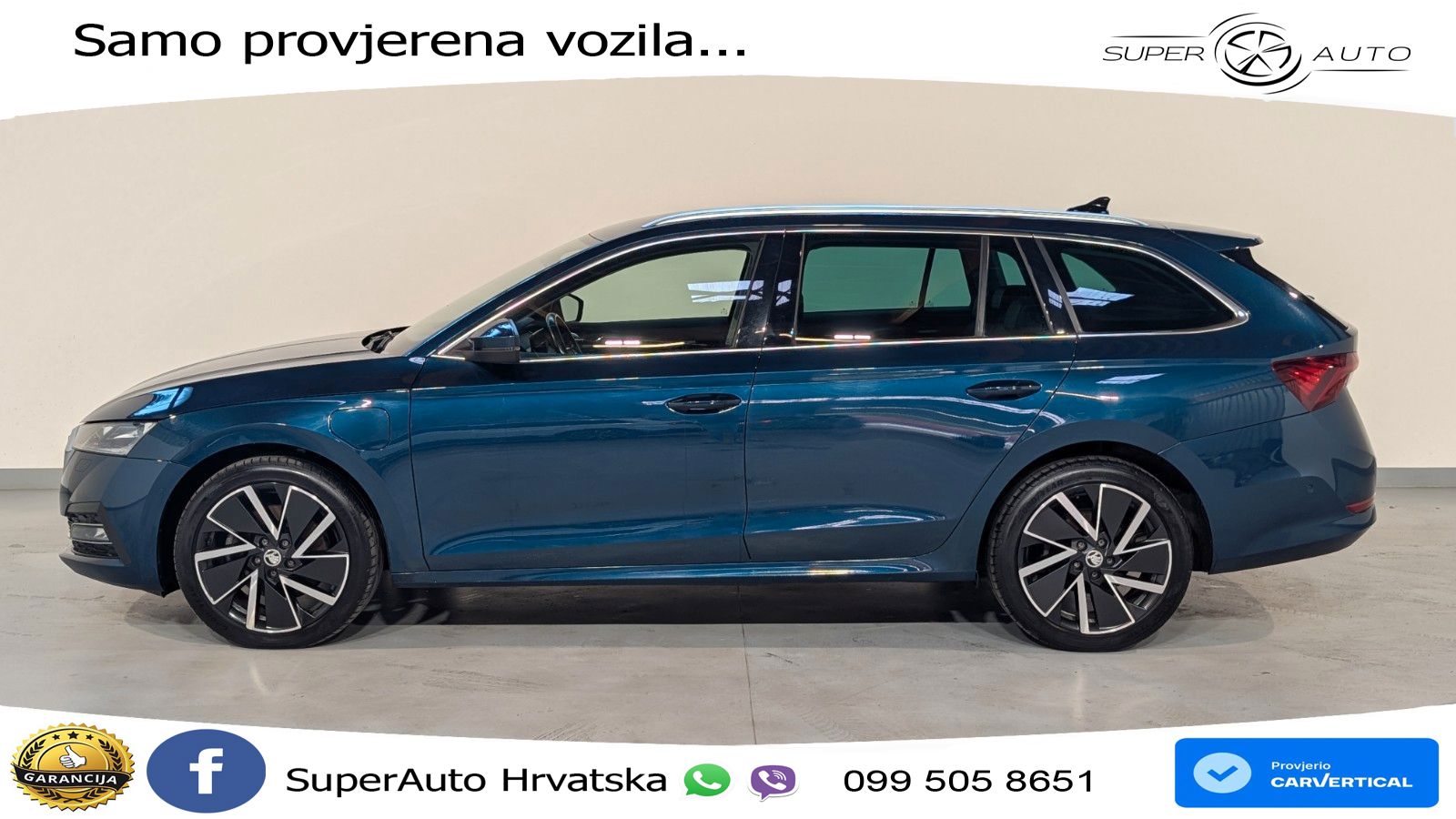 Škoda Octavia Combi iV 1.4 TSI (204 KS) DSG LED+GR SJED+ACC