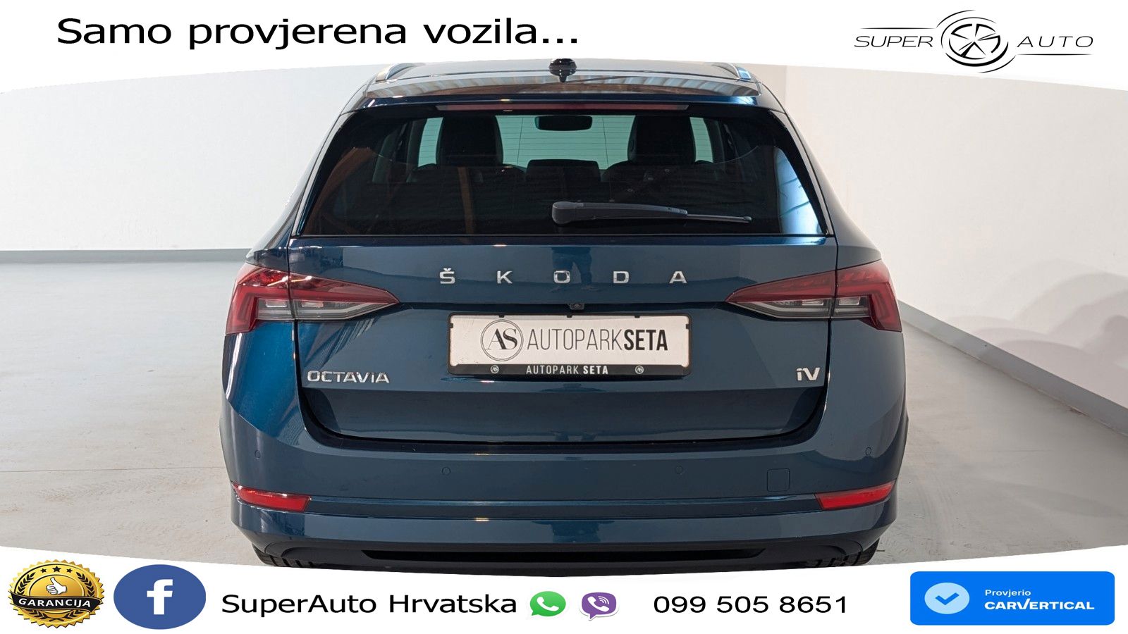 Škoda Octavia Combi iV 1.4 TSI (204 KS) DSG LED+GR SJED+ACC