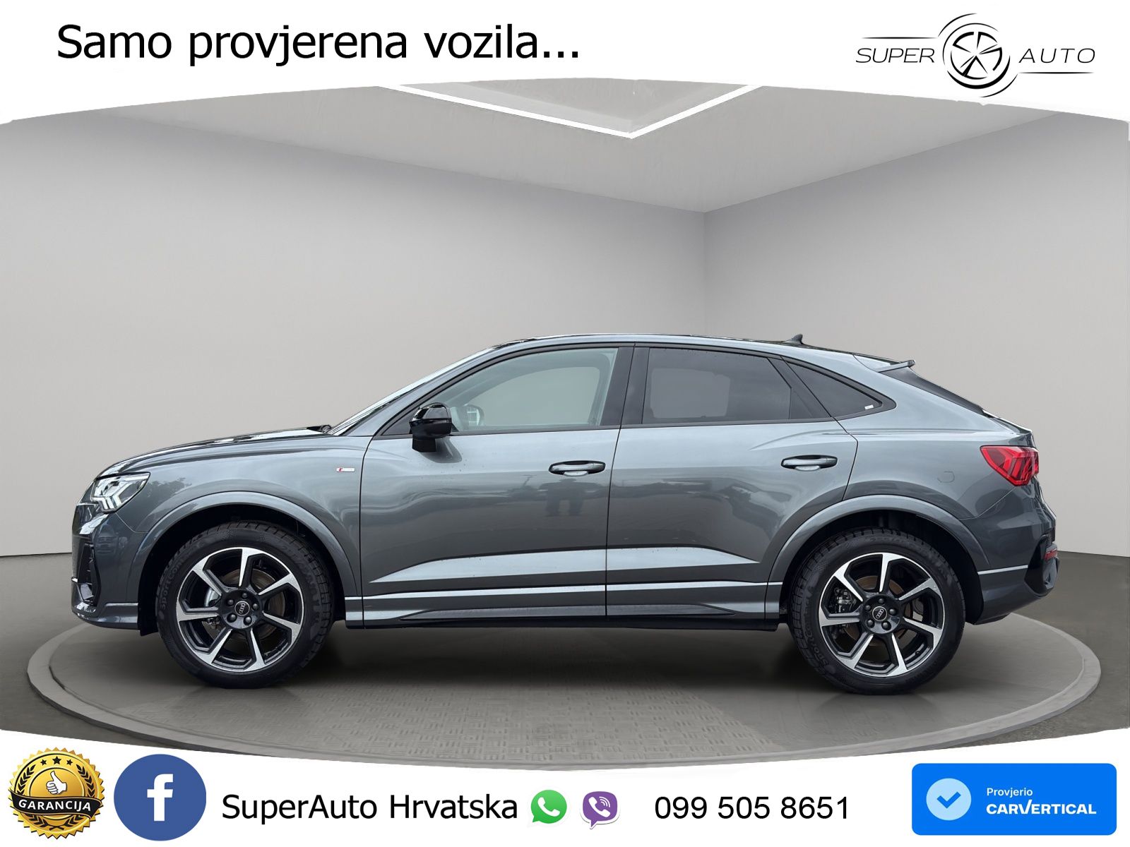Audi Q3 II Sportback 35 TFSI (150 KS) S tronic S line LED+GR SJED+ACC