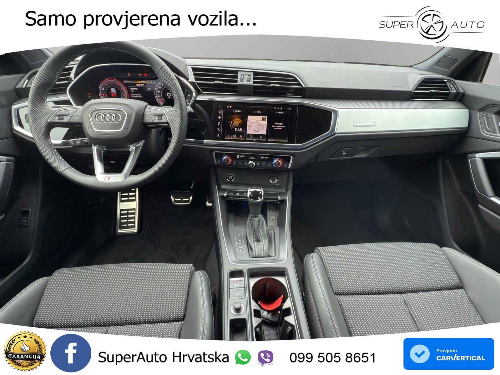 Audi Q3 II Sportback 35 TFSI (150 KS) S tronic S line LED+GR SJED+ACC