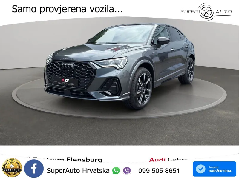 Audi Q3 II Sportback 35 TFSI (150 KS) S tronic S line LED+GR SJED+ACC