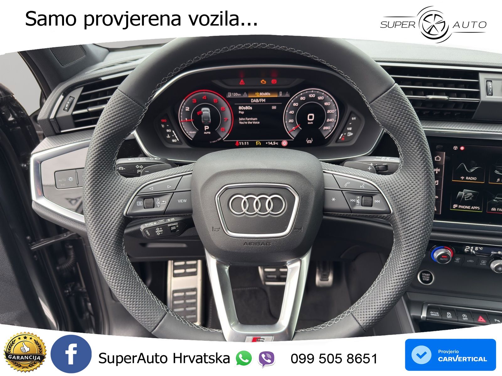 Audi Q3 II Sportback 35 TFSI (150 KS) S tronic S line LED+GR SJED+ACC