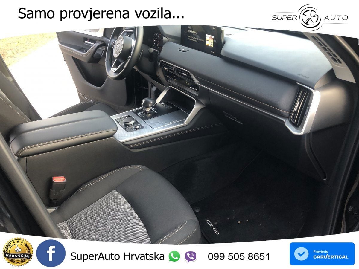 Mazda CX-60 3.3 e-Skyactiv D (254 KS) AWD Automatic LED+GR SJED+ACC