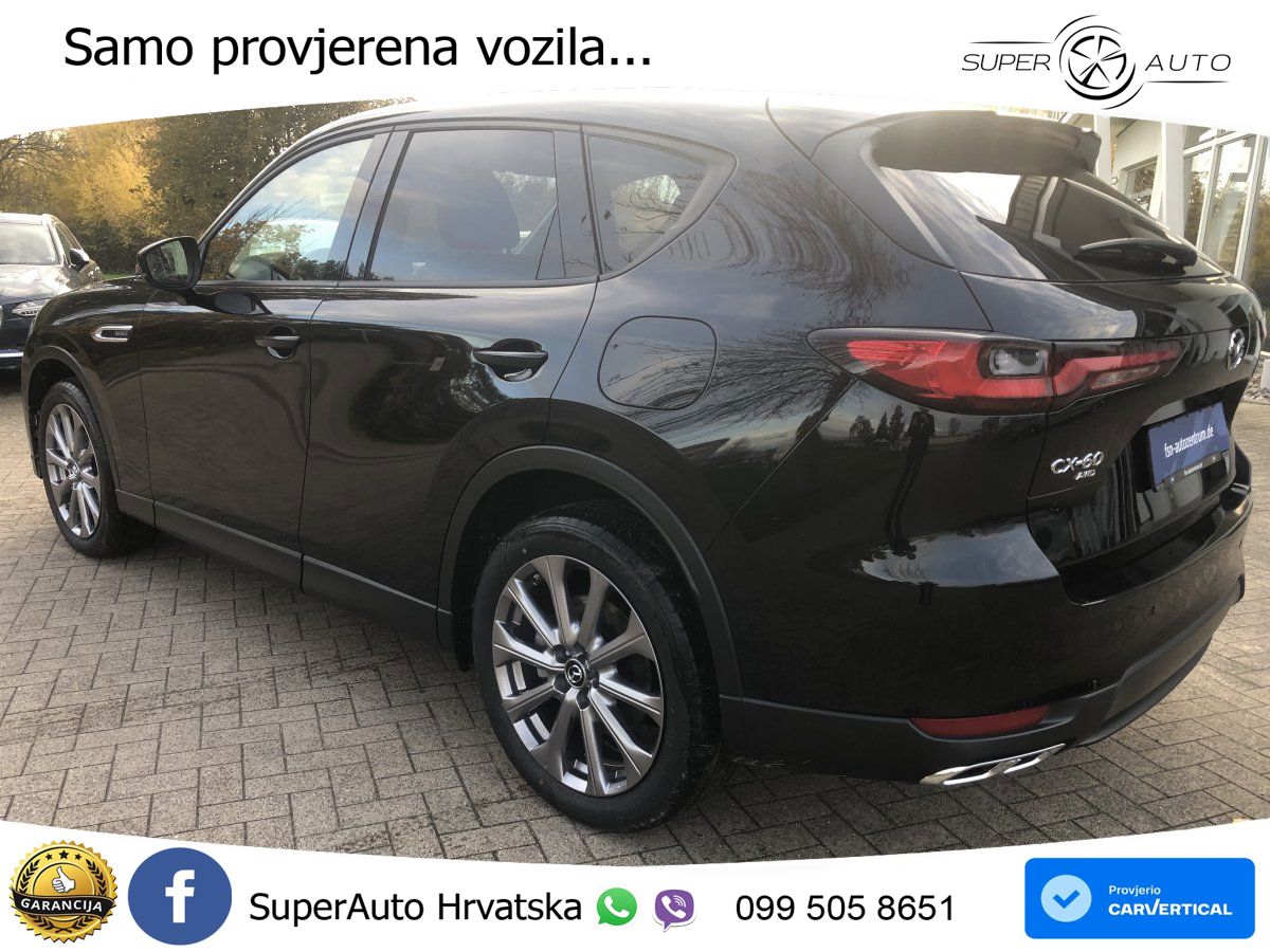 Mazda CX-60 3.3 e-Skyactiv D (254 KS) AWD Automatic LED+GR SJED+ACC