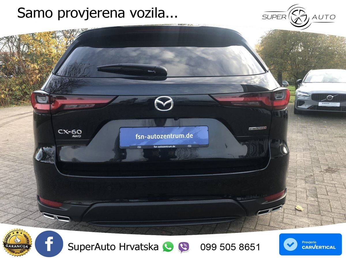 Mazda CX-60 3.3 e-Skyactiv D (254 KS) AWD Automatic LED+GR SJED+ACC