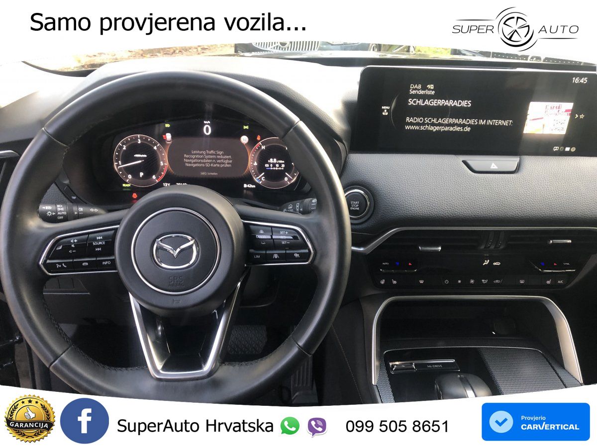 Mazda CX-60 3.3 e-Skyactiv D (254 KS) AWD Automatic LED+GR SJED+ACC