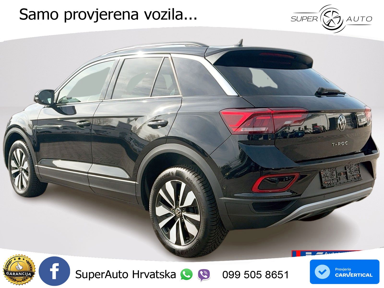 Volkswagen T-Roc 1.5 TSI (150 KS) DSG LED+GR SJED+ACC