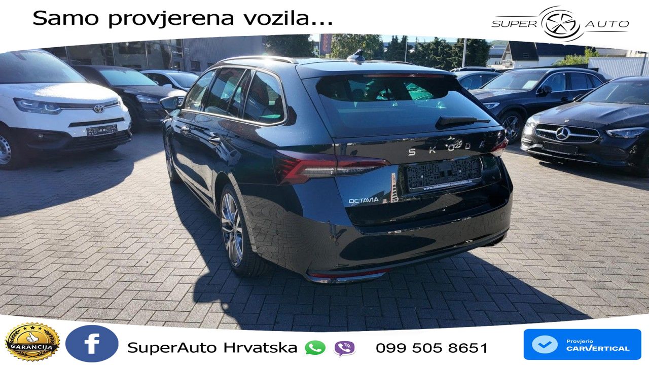 Škoda Octavia Combi 2.0 TDI (150 KS) DSG MATRIX+GR SJED+KAM