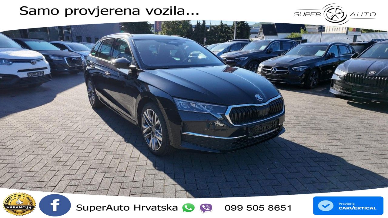 Škoda Octavia Combi 2.0 TDI (150 KS) DSG MATRIX+GR SJED+KAM
