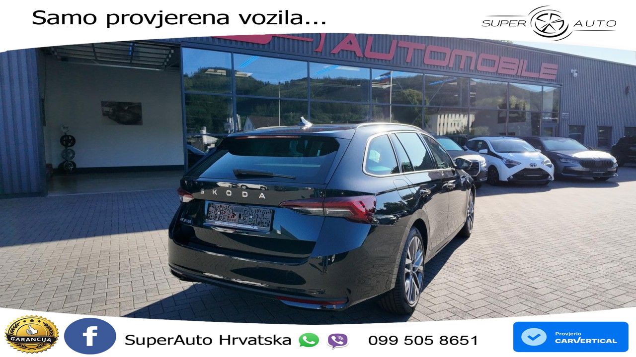 Škoda Octavia Combi 2.0 TDI (150 KS) DSG MATRIX+GR SJED+KAM