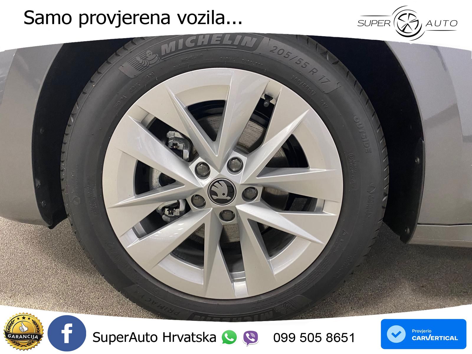 Škoda Octavia Combi 1.5 TSI (150 KS) DSG Selection LED+GR SJED+ACC