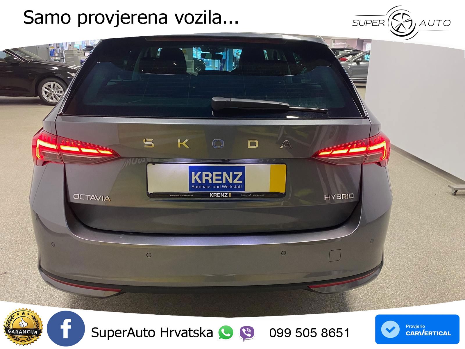 Škoda Octavia Combi 1.5 TSI (150 KS) DSG Selection LED+GR SJED+ACC