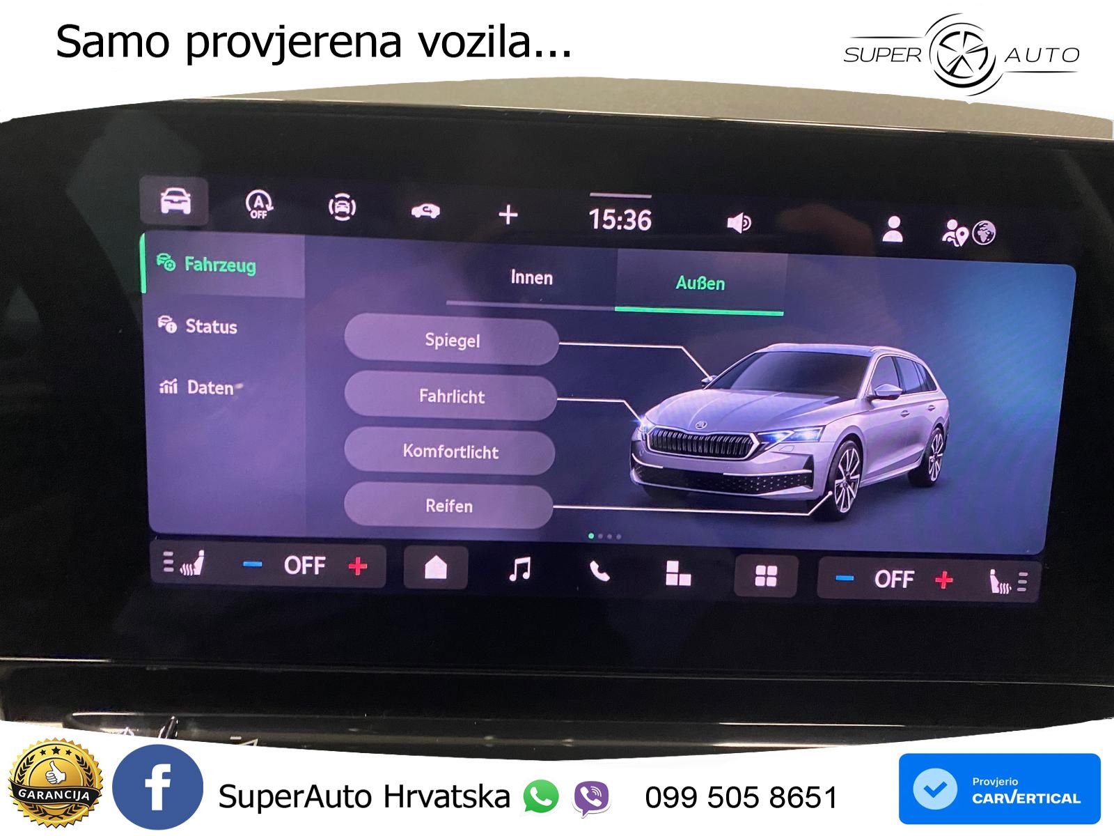 Škoda Octavia Combi 1.5 TSI (150 KS) DSG Selection LED+GR SJED+ACC