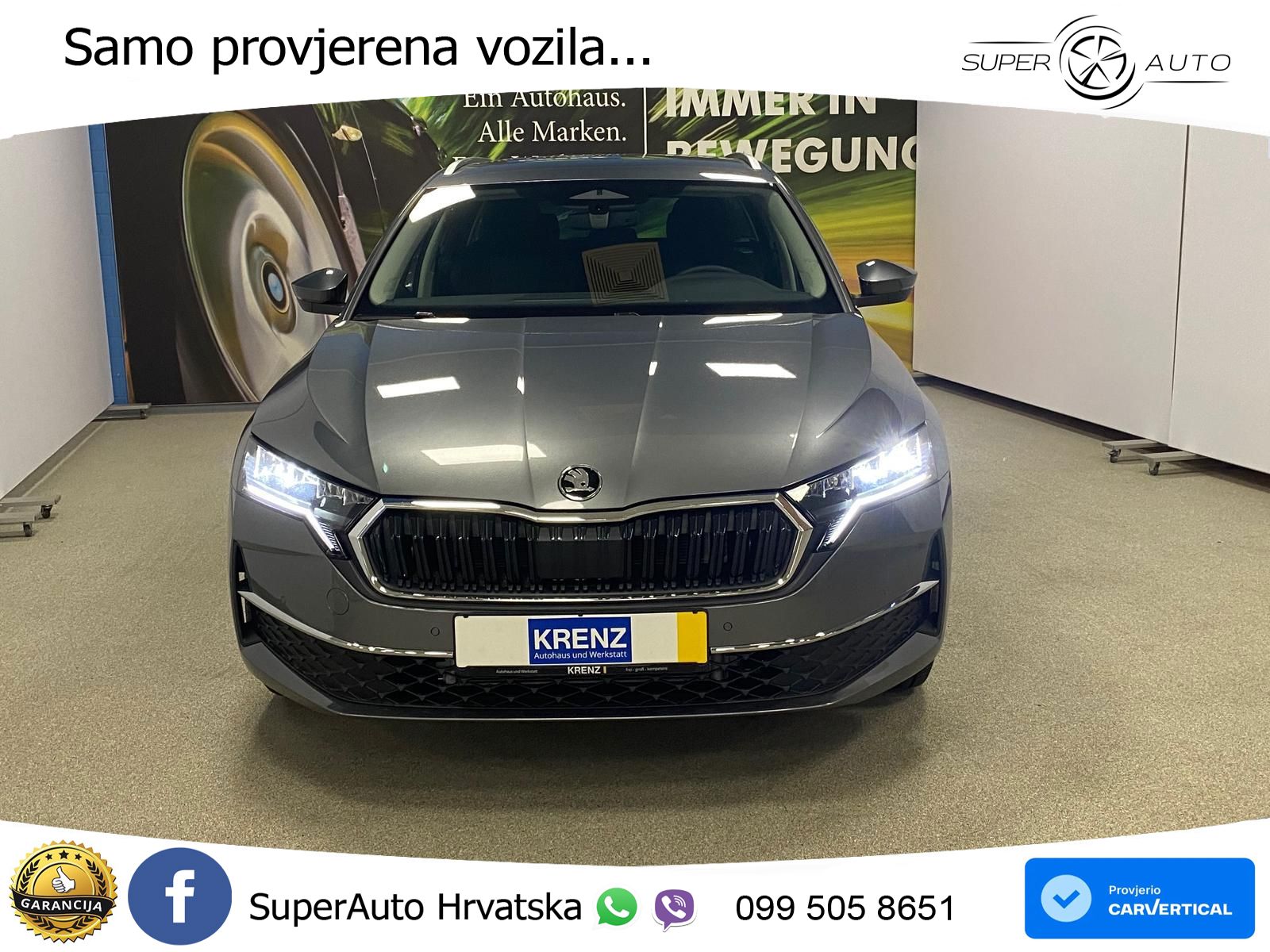Škoda Octavia Combi 1.5 TSI (150 KS) DSG Selection LED+GR SJED+ACC