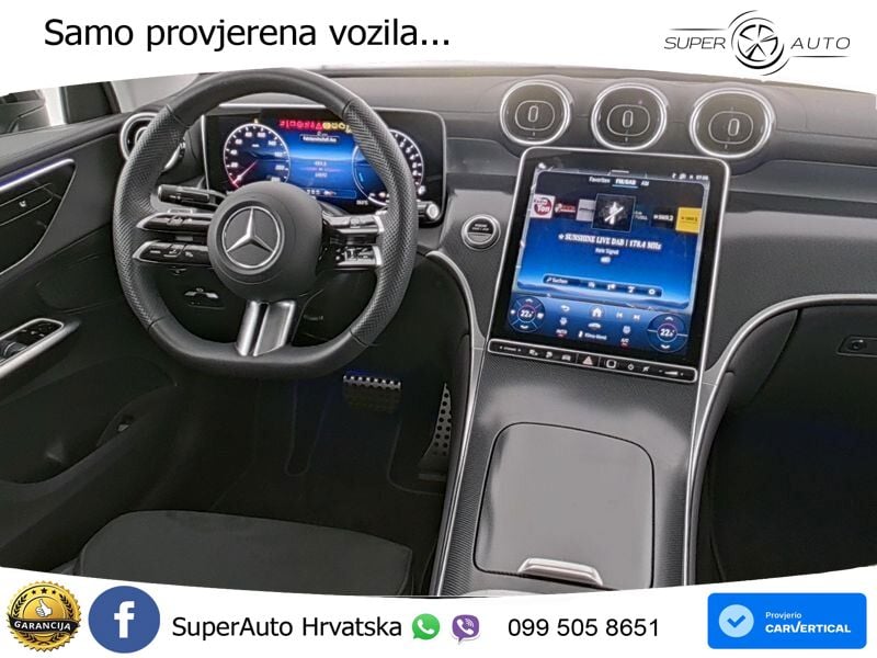 Mercedes GLC Coupe 300e (313 KS) 4MATIC 9G-TRONIC AMG ZRAČNI+ACC+GR SJED+KAM
