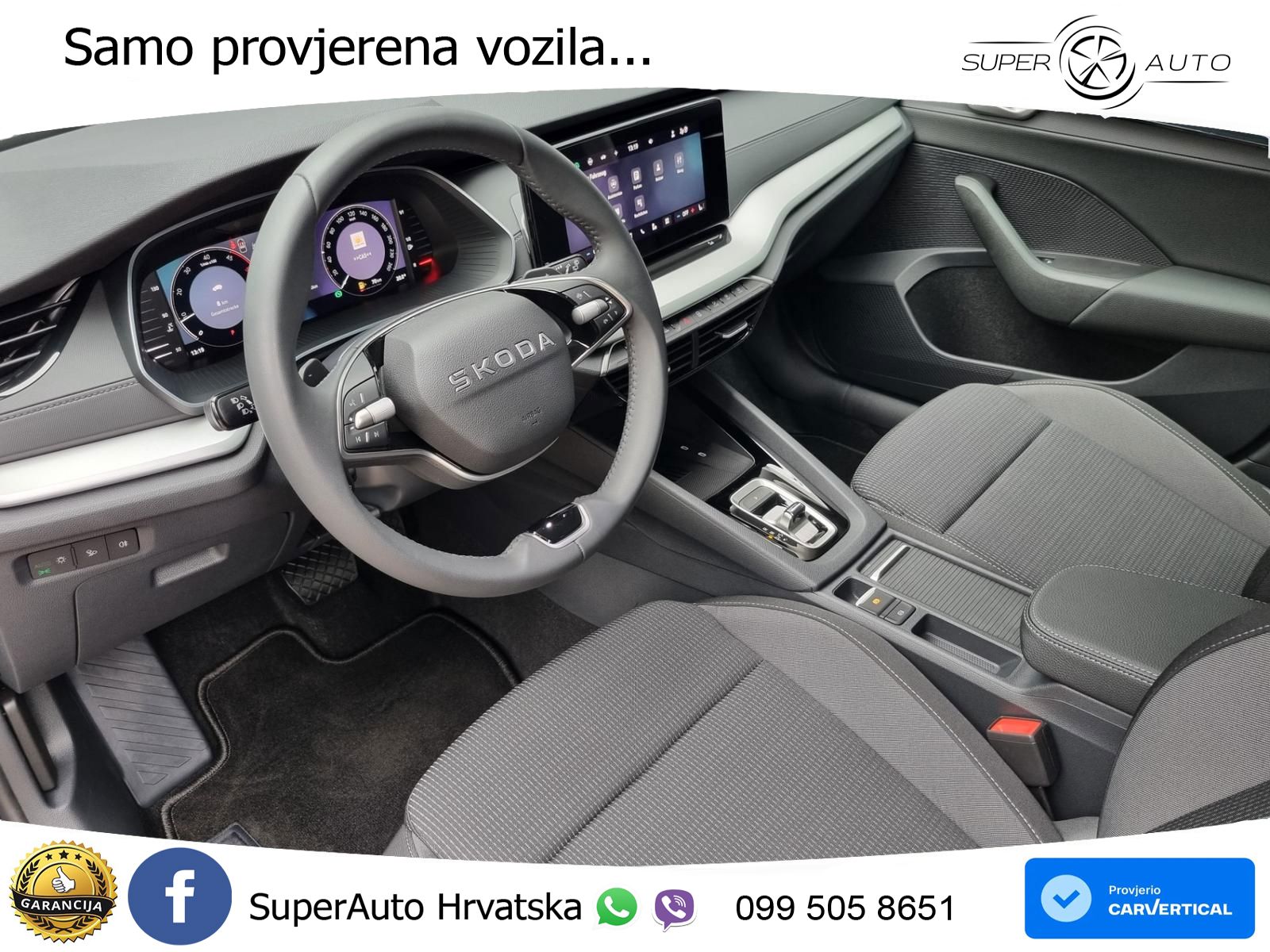 Škoda Octavia Combi 2.0 TDI (150 KS) DSG Selection MATRIX+GR SJED+KAM