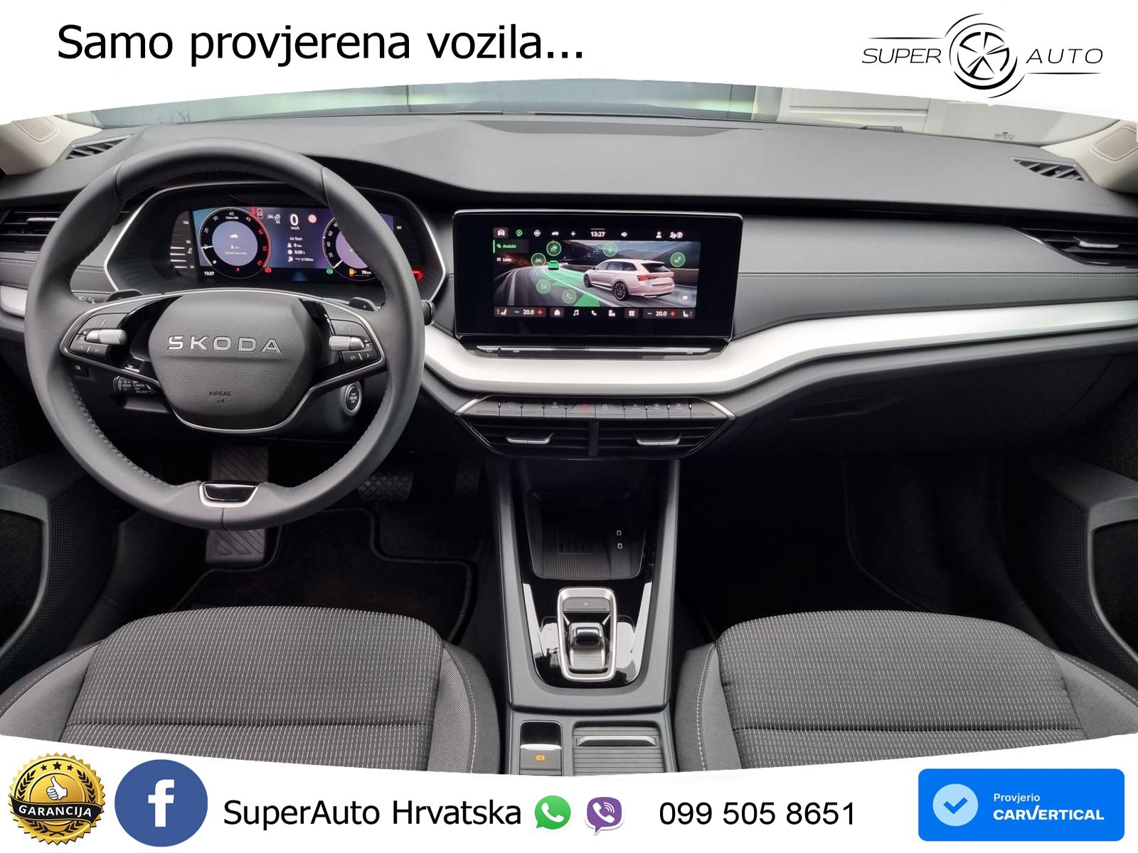 Škoda Octavia Combi 2.0 TDI (150 KS) DSG Selection MATRIX+GR SJED+KAM