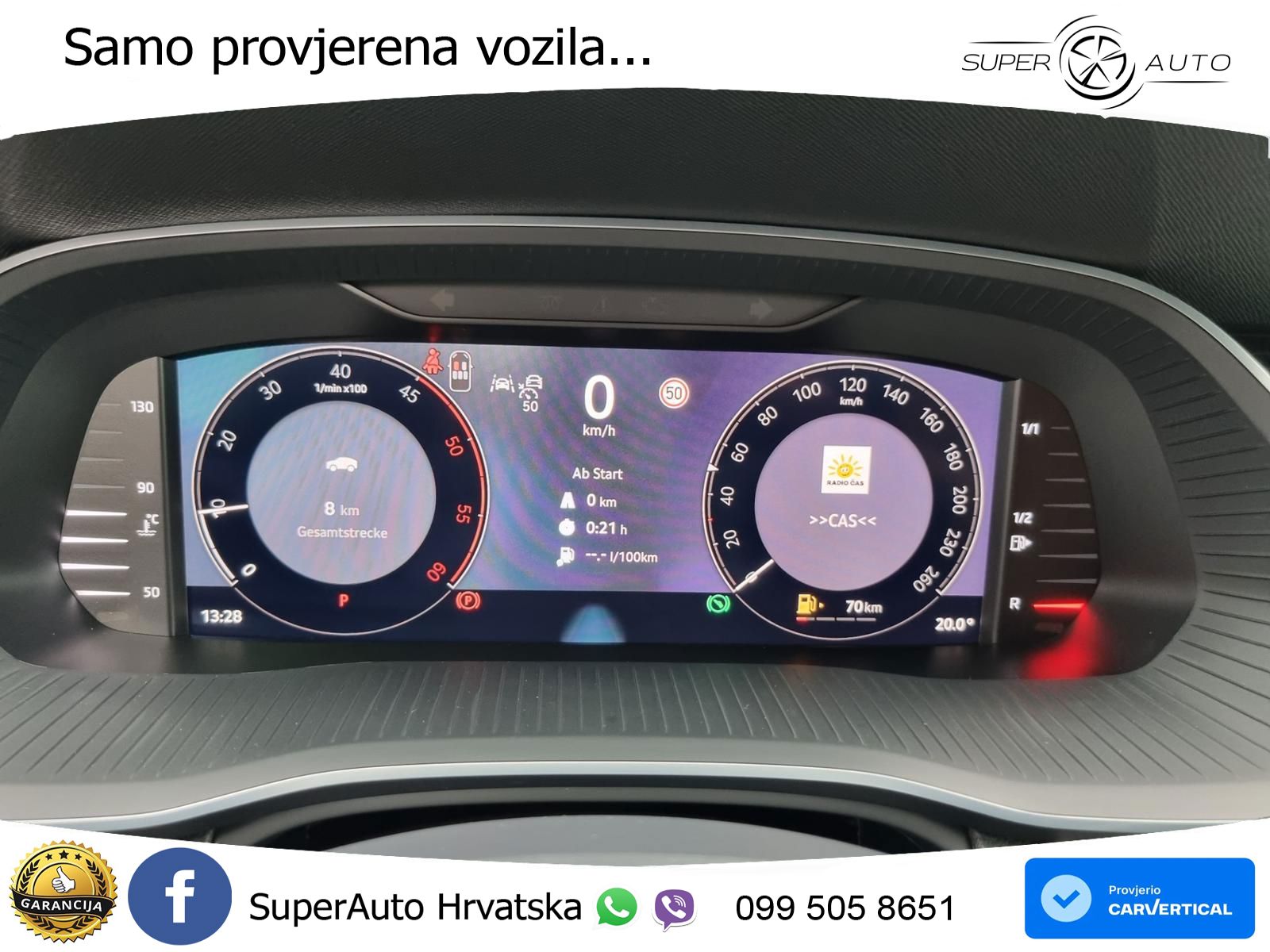 Škoda Octavia Combi 2.0 TDI (150 KS) DSG Selection MATRIX+GR SJED+KAM