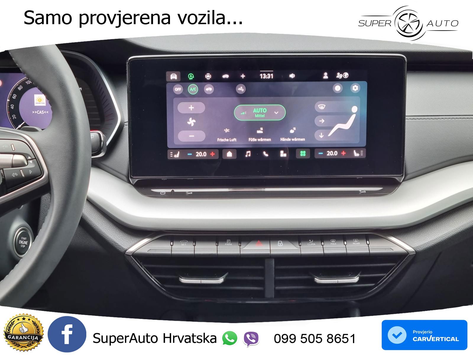 Škoda Octavia Combi 2.0 TDI (150 KS) DSG Selection MATRIX+GR SJED+KAM