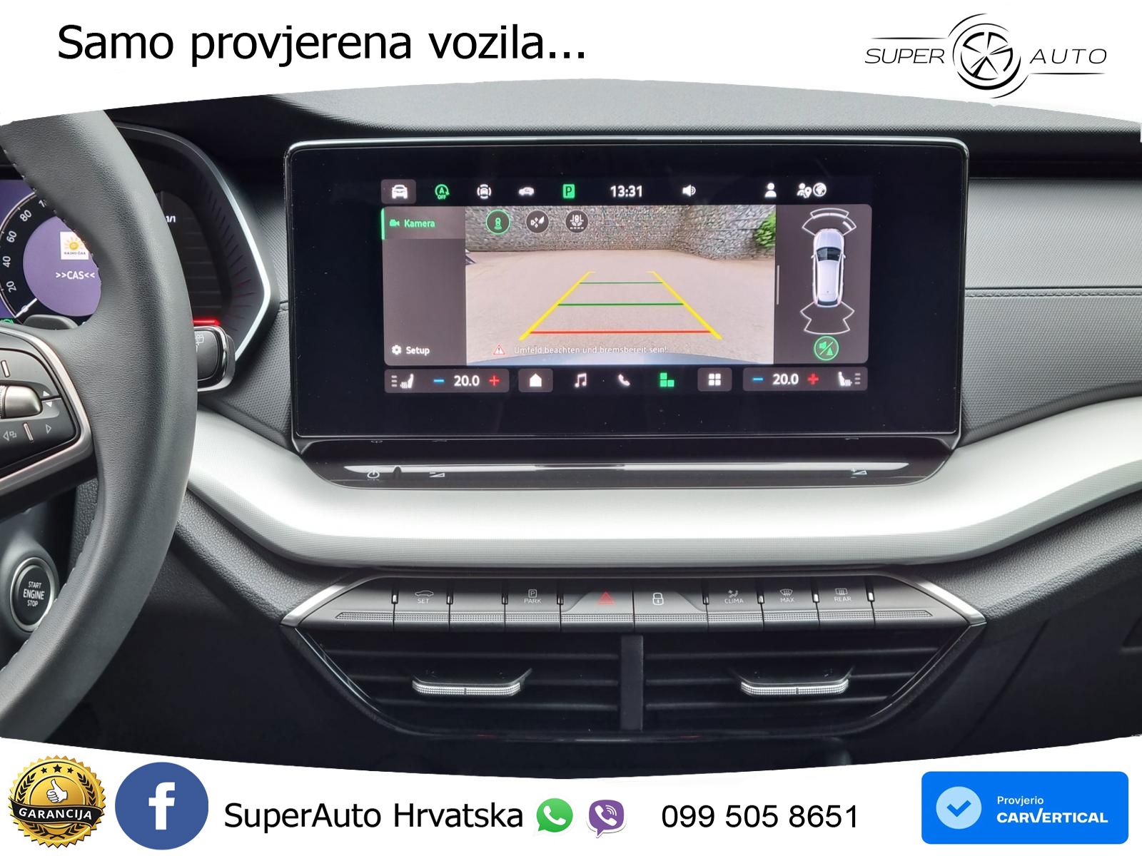 Škoda Octavia Combi 2.0 TDI (150 KS) DSG Selection MATRIX+GR SJED+KAM