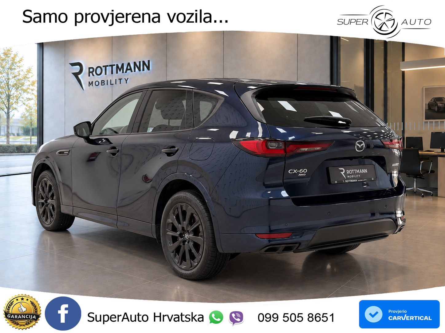 Mazda CX-60 2.5 e-Skyactiv (328 KS) AWD Automatic LED+GR SJED+ACC