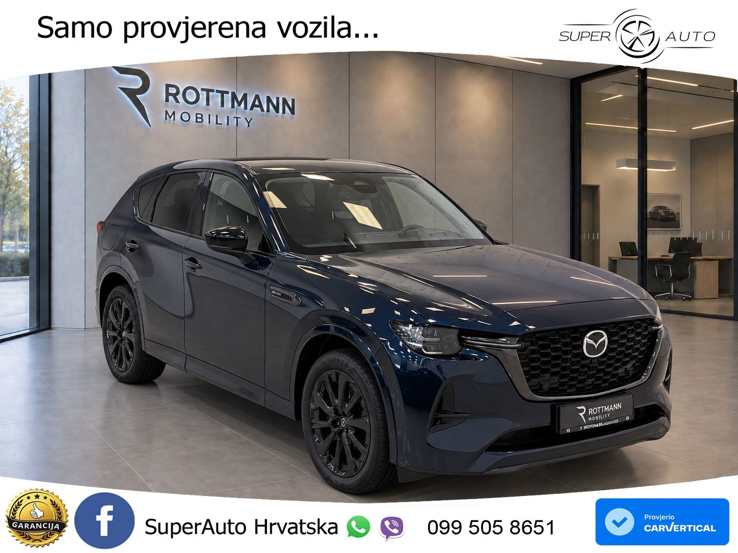 Mazda CX-60 2.5 e-Skyactiv (328 KS) AWD Automatic LED+GR SJED+ACC