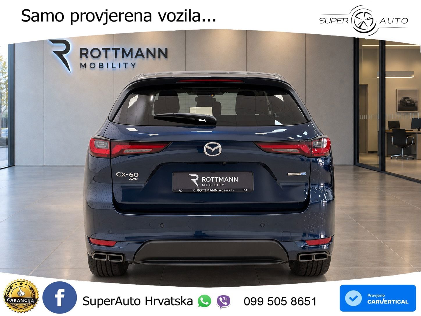 Mazda CX-60 2.5 e-Skyactiv (328 KS) AWD Automatic LED+GR SJED+ACC