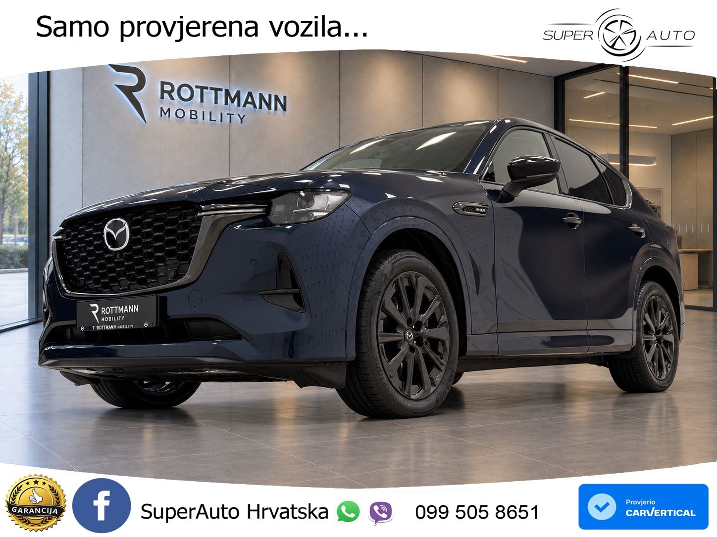 Mazda CX-60 2.5 e-Skyactiv (328 KS) AWD Automatic LED+GR SJED+ACC