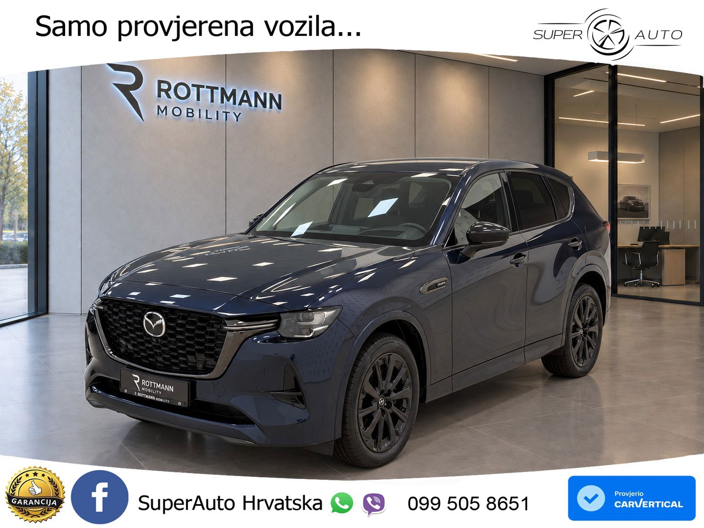Mazda CX-60 2.5 e-Skyactiv (328 KS) AWD Automatic LED+GR SJED+ACC