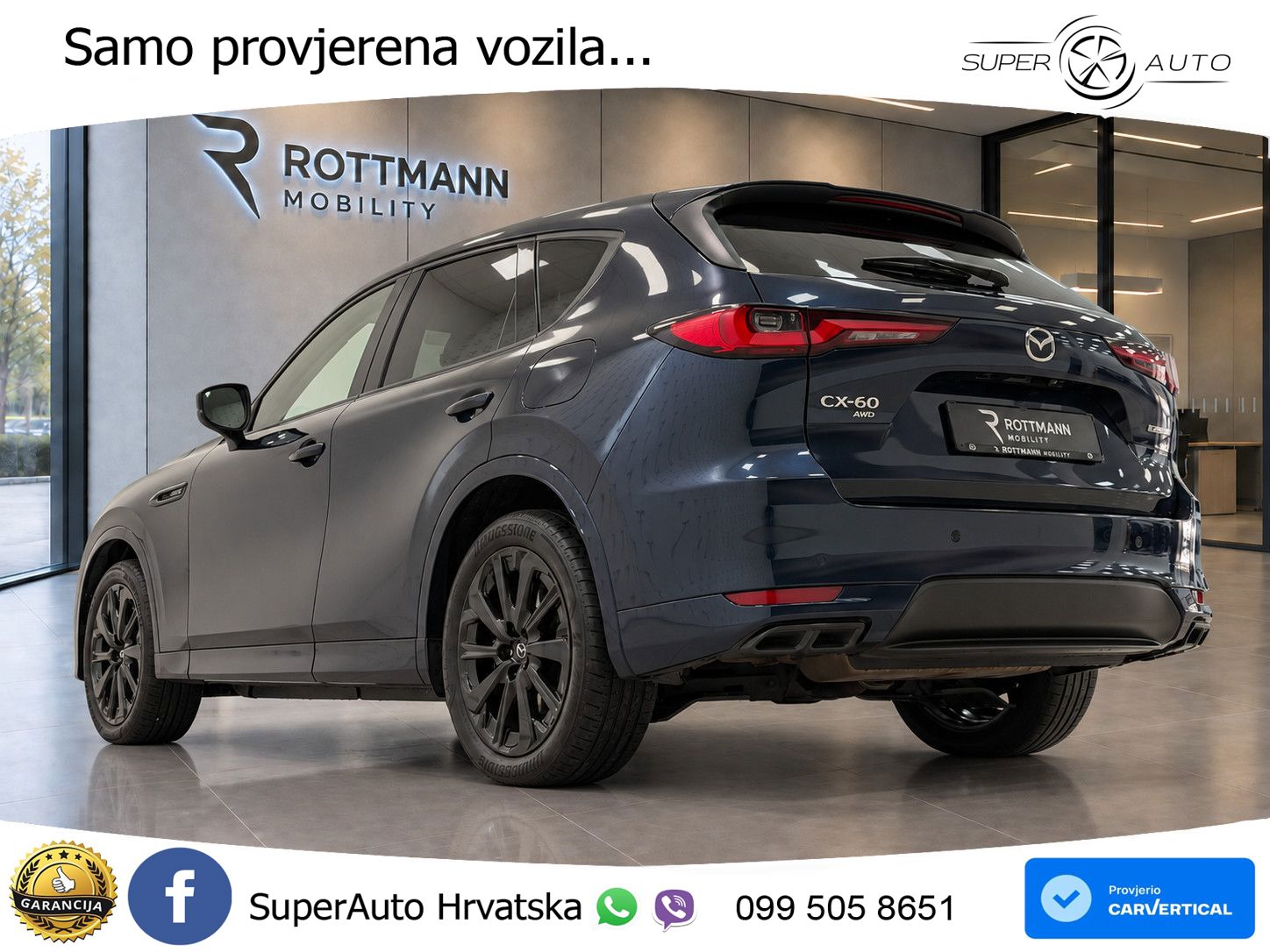 Mazda CX-60 2.5 e-Skyactiv (328 KS) AWD Automatic LED+GR SJED+ACC