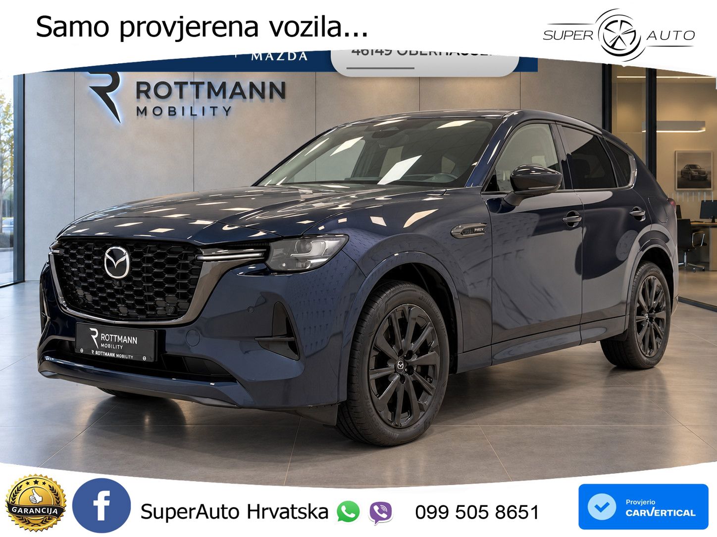 Mazda CX-60 2.5 e-Skyactiv (328 KS) AWD Automatic LED+GR SJED+ACC