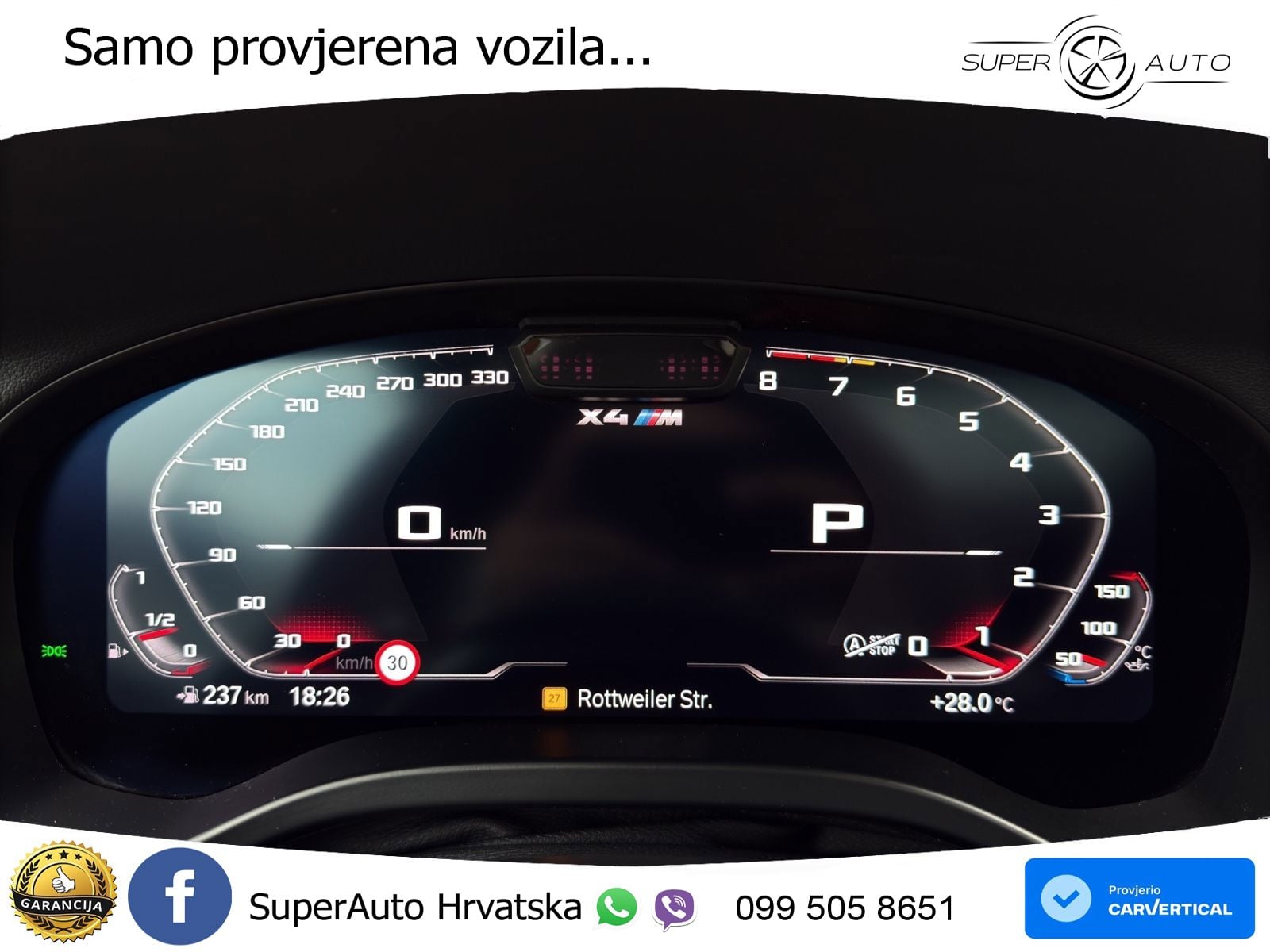 BMW X4 M Competition 3.0 (510 KS) xDrive Steptronic ACC+HEAD+GR SJED+360+PANO