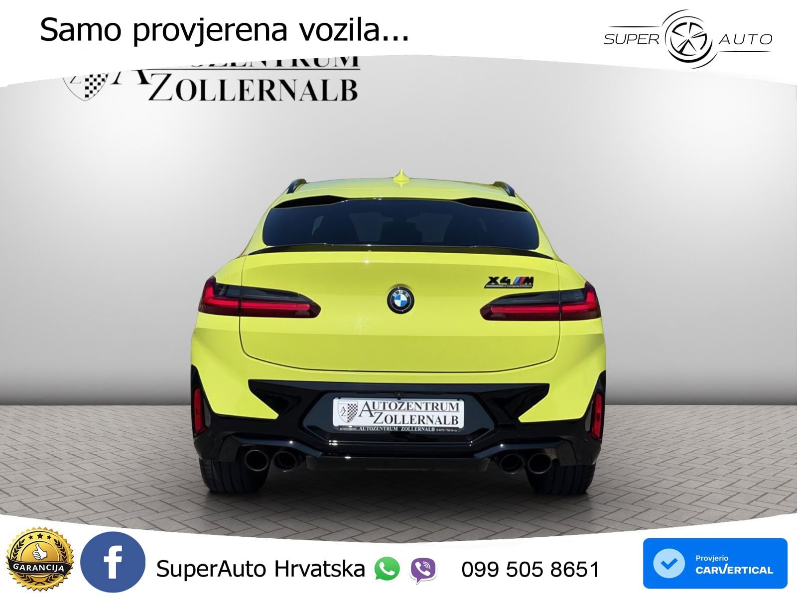 BMW X4 M Competition 3.0 (510 KS) xDrive Steptronic ACC+HEAD+GR SJED+360+PANO