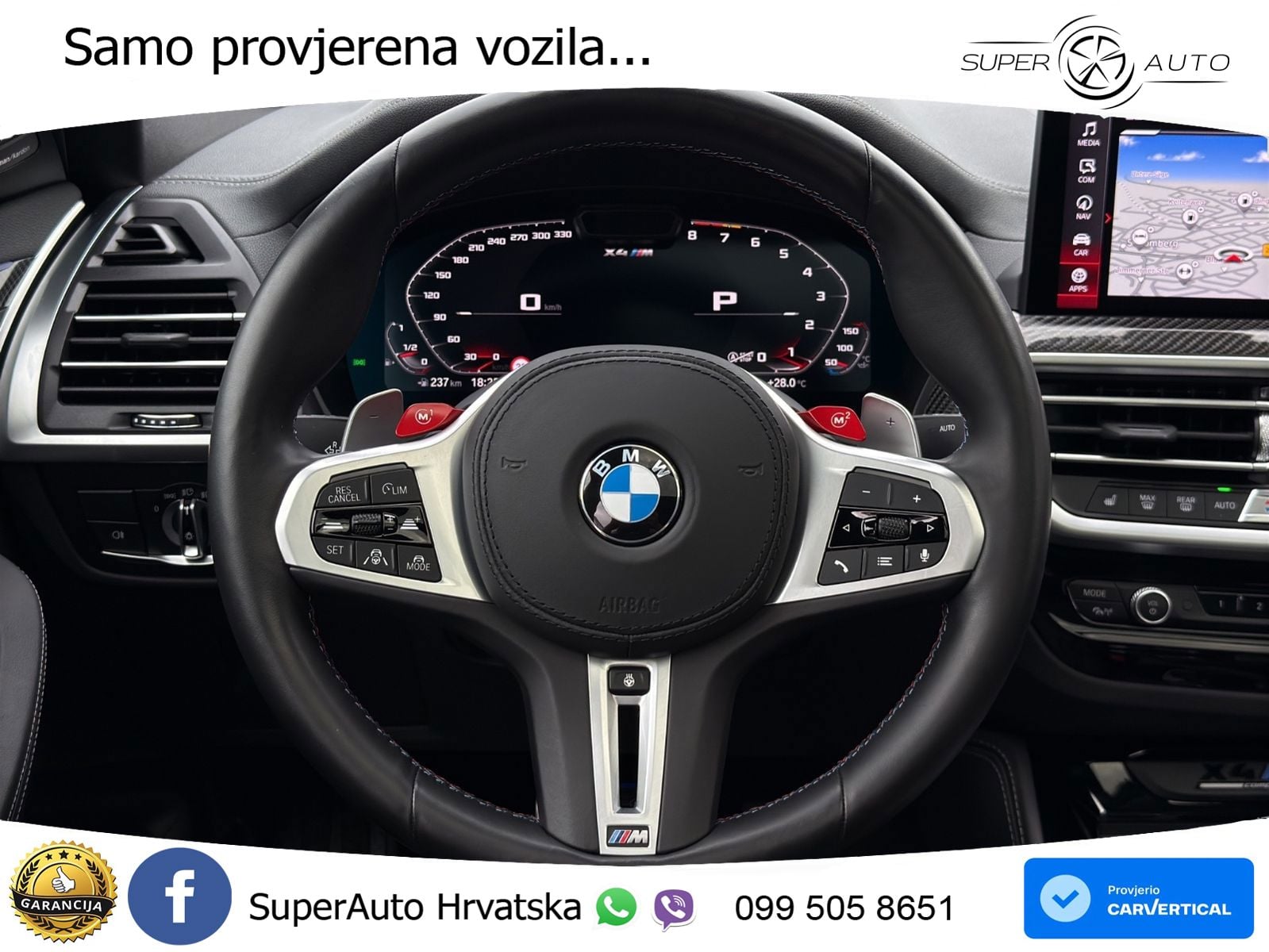 BMW X4 M Competition 3.0 (510 KS) xDrive Steptronic ACC+HEAD+GR SJED+360+PANO