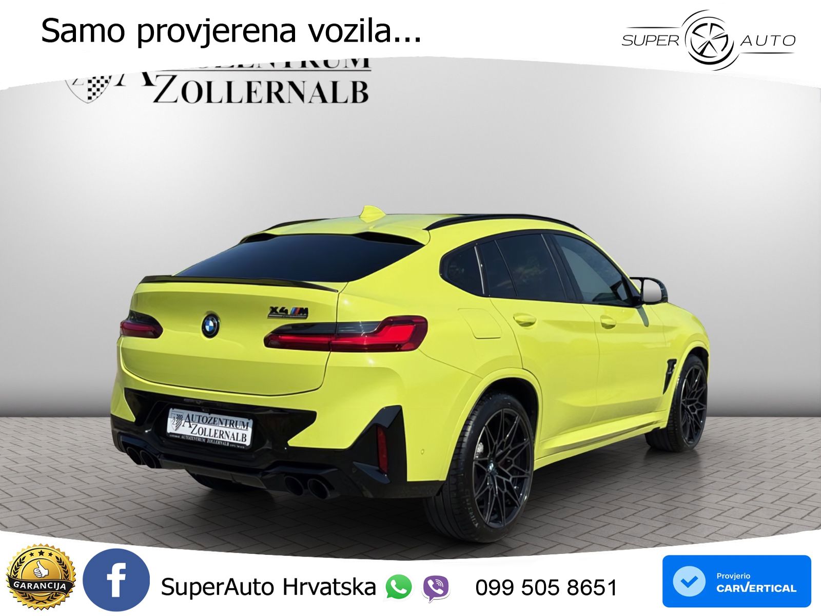 BMW X4 M Competition 3.0 (510 KS) xDrive Steptronic ACC+HEAD+GR SJED+360+PANO