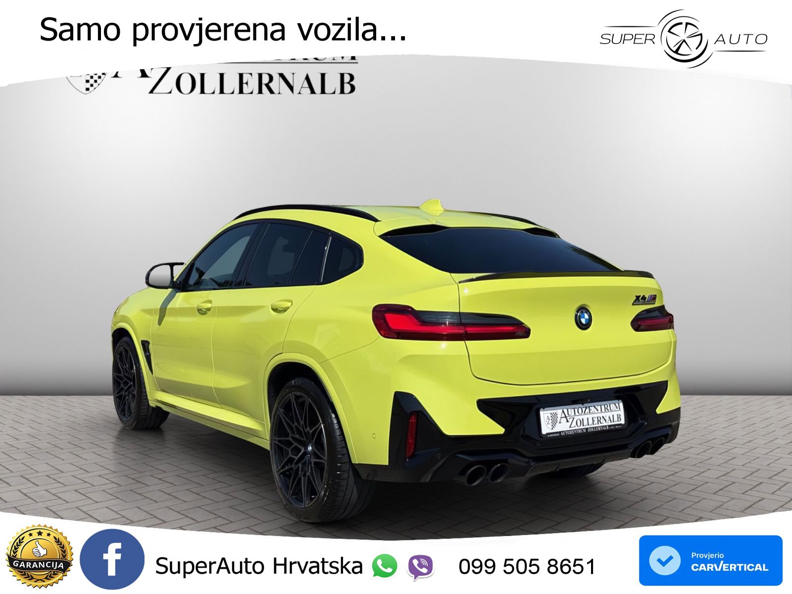 BMW X4 M Competition 3.0 (510 KS) xDrive Steptronic ACC+HEAD+GR SJED+360+PANO