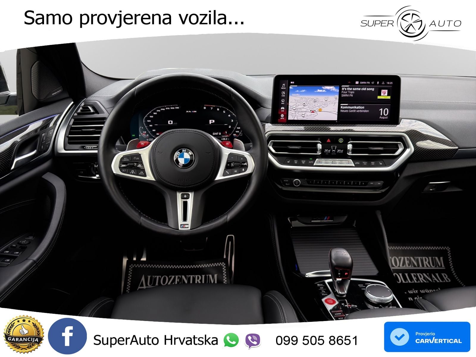 BMW X4 M Competition 3.0 (510 KS) xDrive Steptronic ACC+HEAD+GR SJED+360+PANO
