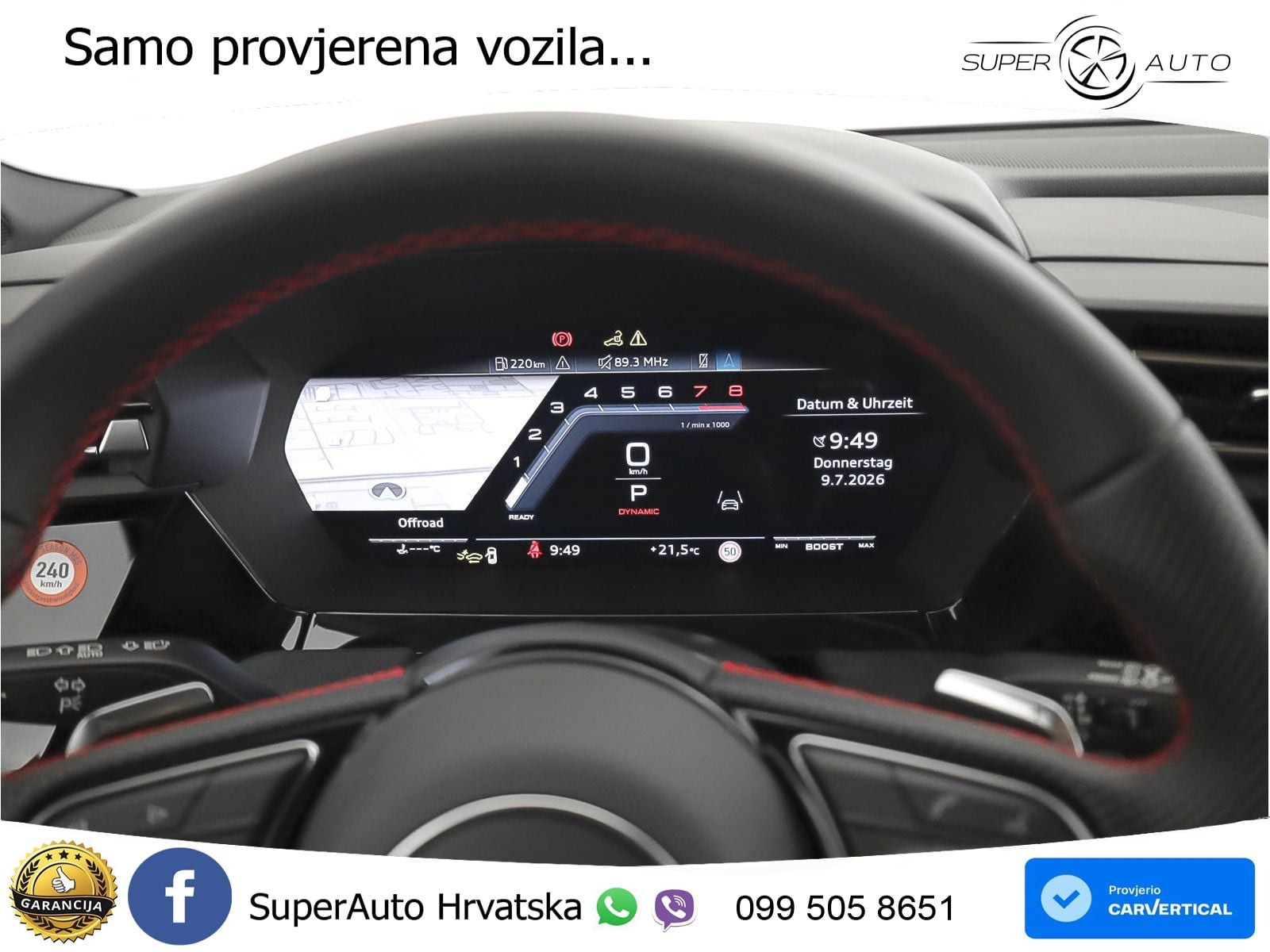 Audi S3 2.0 TFSI (333 KS) quattro S tronic MATRIX+GR SJED+KAM