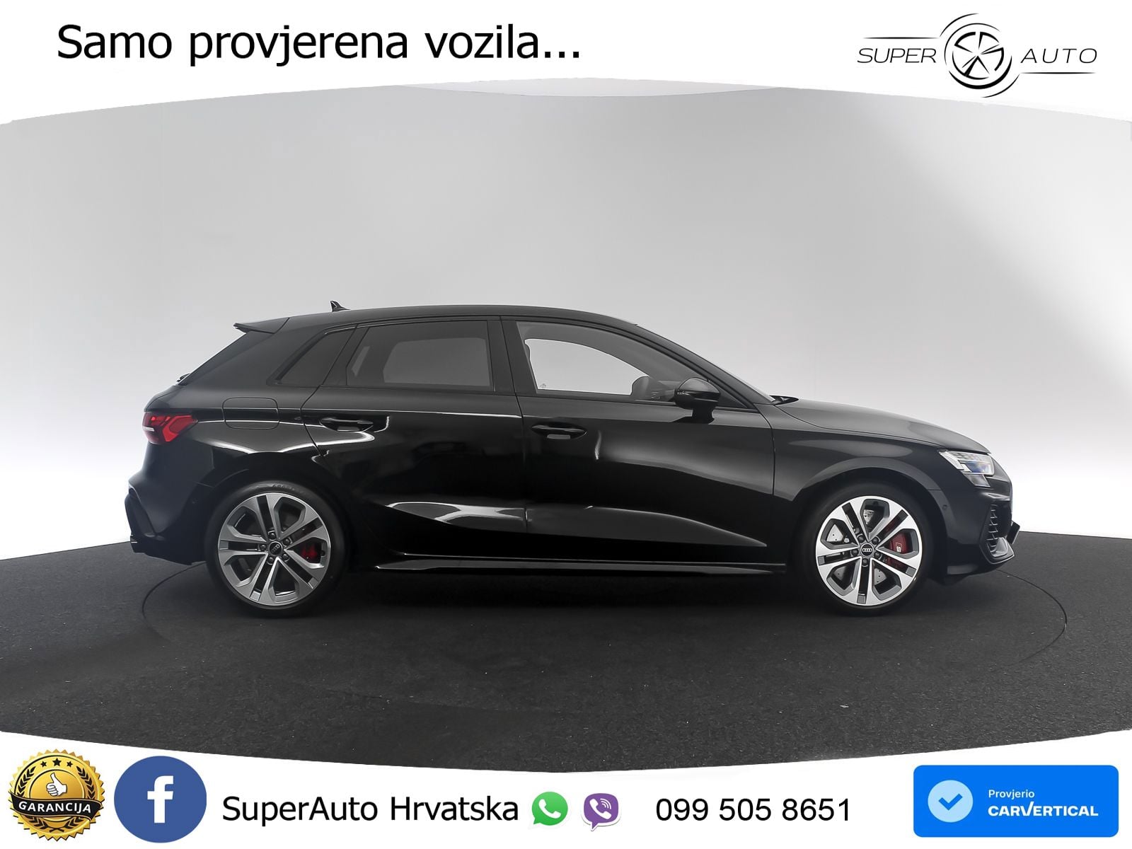 Audi S3 2.0 TFSI (333 KS) quattro S tronic MATRIX+GR SJED+KAM
