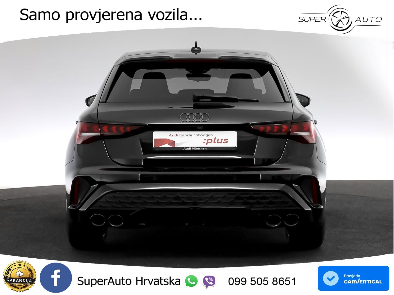 Audi S3 2.0 TFSI (333 KS) quattro S tronic MATRIX+GR SJED+KAM