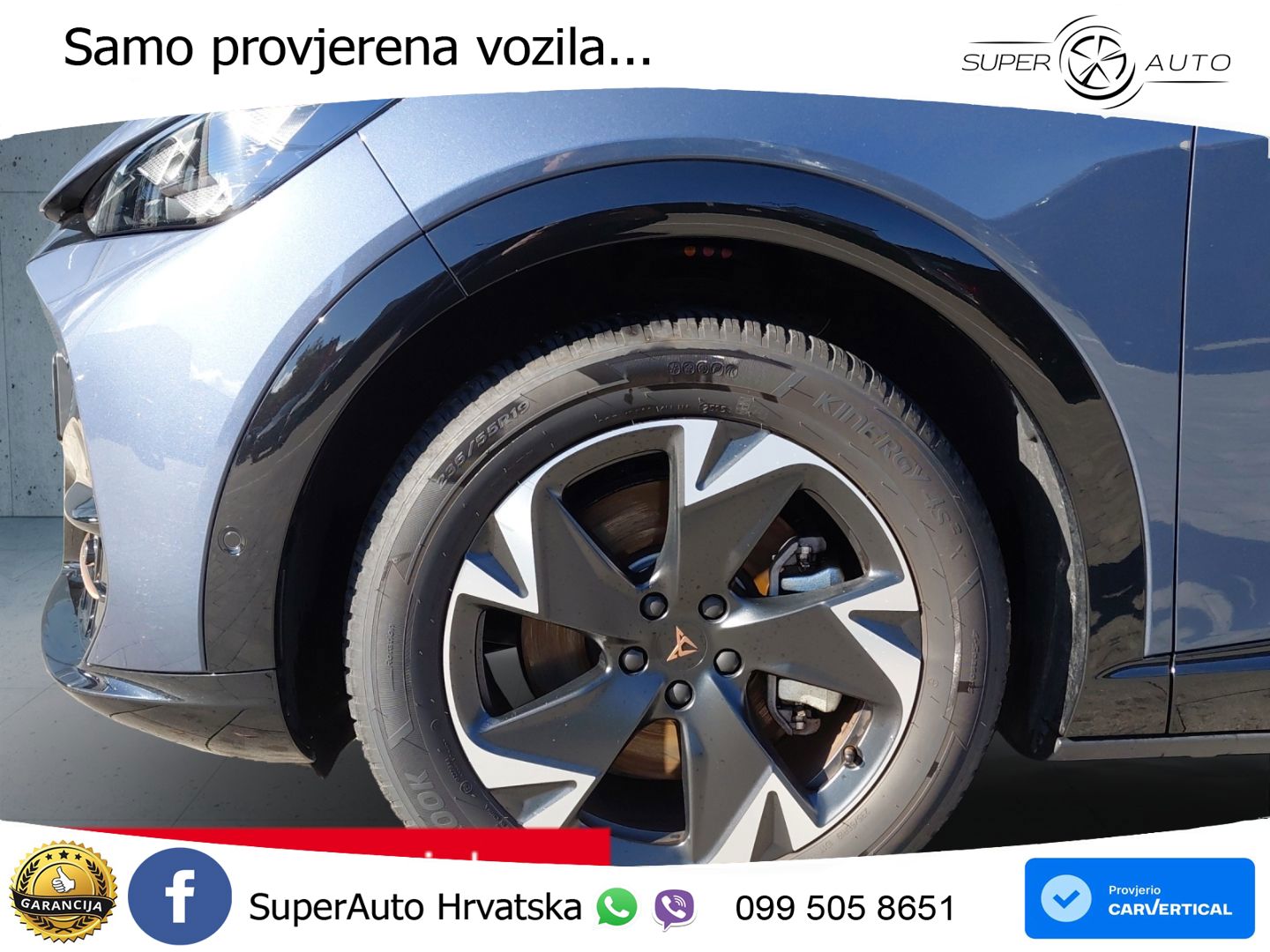 Cupra Tavascan 82 kWh (286 KS) LED+GR SJED+ACC